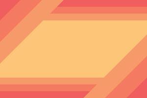 Rectangle Shapes Orange Background vector