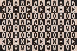 Circle Design Brown Pattern vector