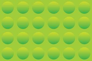 Circle Green Gradient Pattern and Background vector