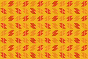 Triangle Orange Pattern vector