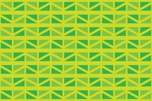 Triangle and Rectangle Green Pattern vector
