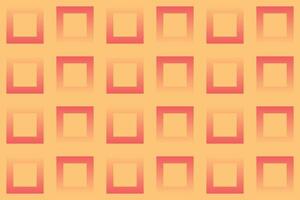 Square Orange Gradient Pattern vector