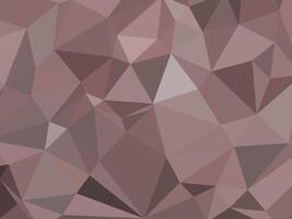 BROWN Polygonal Mosaic Background, Creative Design Templates. Abstract Background from Triangles vector
