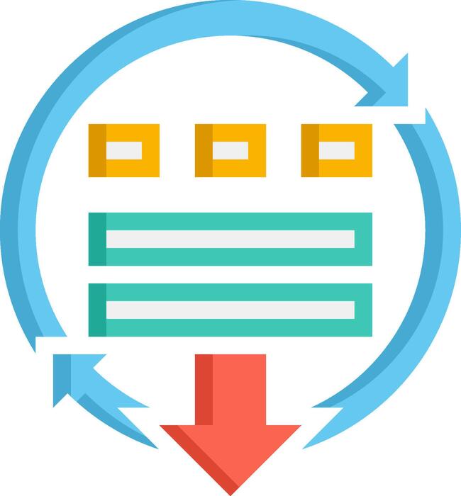 Data Flow Icon Vector Art, Icons, and Graphics for Free Download