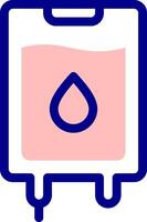 iv bag illustration design vector