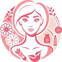 Make-up Concept Illustration vector