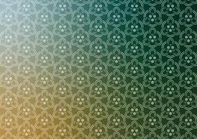 Abstract green gradient soft line pattern wallpaper background vector