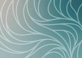 Presentation blue curve wave graphic background vector