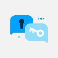 security questions for account verification concept illustration flat design. simple modern graphic element for ui, infographic, icon vector