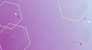 Abstract 3d geometric hexagonal background vector
