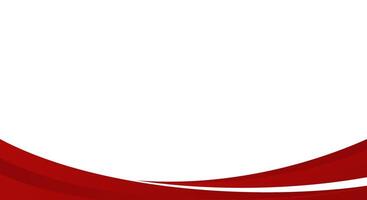 Abstract red wavy style for business background vector