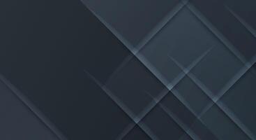 Modern 3d black abstract presentation background vector
