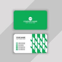 visiting card design vector
