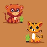 illustration isolated on white background animal vector