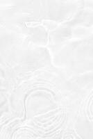 Close-up of Calm White Water with Ripples and Bubbles photo