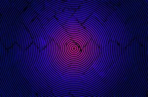 a purple and blue spiral with fingerprint effect, a black background, a black and white image of a spiral pattern, a circular pattern with a red and orange background vector