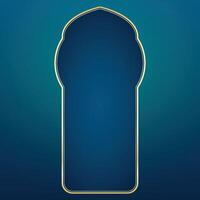 Frame Decoration For islamic event and post design vector