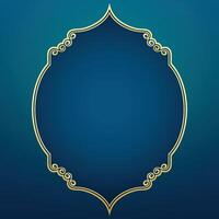 Islamic Frame Decoration For islamic Background and islamic event vector