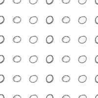 Seamless pattern with sketch circles shape vector