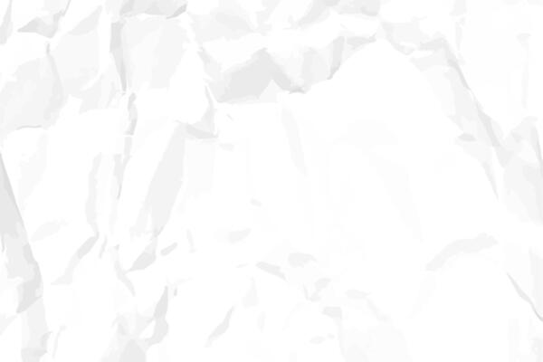 White clean crumpled paper