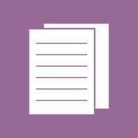 paper icon free symbol for your design or web vector