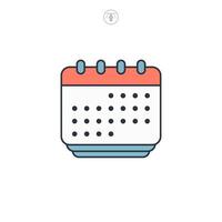 Briefcase icon symbol illustration isolated on white background vector