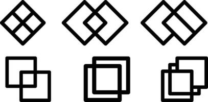 Abstract basic shapes collection. Trendy minimalist basic shape, icons, circles, hexagon, star, triangle minimal style basic shape collection. Simple geometric basic shape set. Retro geometric shapes vector