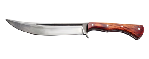 Machete with Wood Handle png