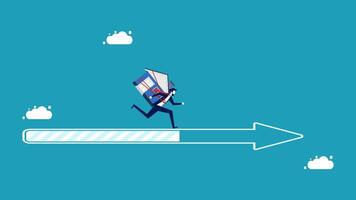 success progress direction loading vector