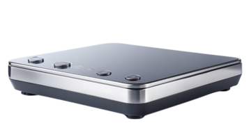 Sleek and Stylish Single Induction Cooktop with Transparent Background, Ideal for Modern Kitchens png