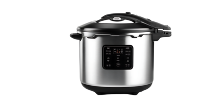 Electric Pressure Cooker with Transparent Background, Multi-Functional Kitchen Appliance for Fast and Easy Cooking png