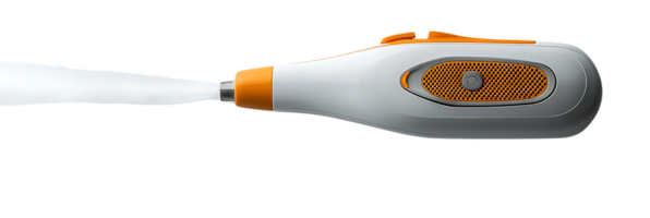 Portable Handheld Steam Cleaner with Transparent Background, Ideal for Removing Stains, Dirt, and Grime png