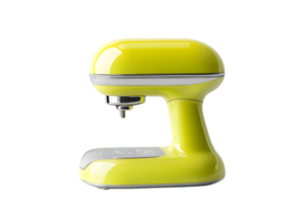 Bright Yellow Stand Mixer with Transparent Background, a Kitchen Essential for Baking Enthusiasts png