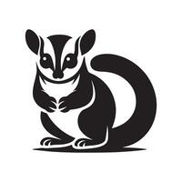 Glider Silhouette Vectors Illustrations for AI Design Projects