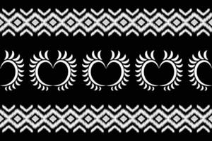 ikat pattern black background 24.8.24 7 vector