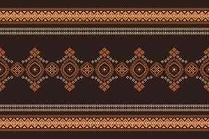 cross stitch motif brown pattern background 22.8.24 3 vector