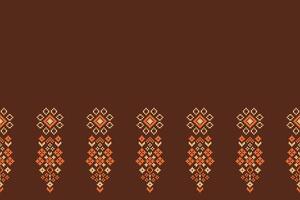 cross stitch motif brown pattern background 22.8.24 6 vector