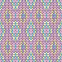 Zigzag pattern fabric for sweaters vector