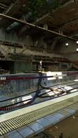 Abandoned Empty Swimming Pool in Decaying Building video