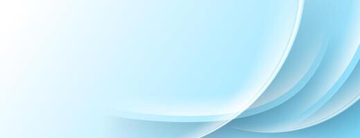 white and blue abstract background with overlapping wavy lines texture and space for text vector