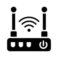 Take your hands on this amazing icon of wifi router vector