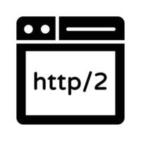 Web browser design in modern style, ready for premium use vector