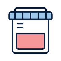 Get your hands on this creative icon of urine test, easy to use and download vector