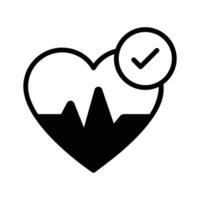 Get this amazing icon of heart health in modern style vector