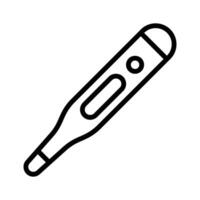Thermometer in modern style, temperature measuring gauge vector
