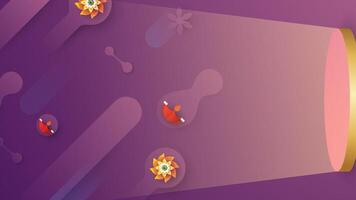 Abstract invitation background for period of Diwali. vector