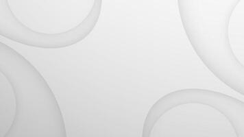 Smooth grey background with soft shadow curve. vector