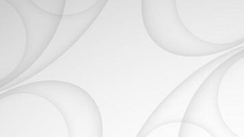Gradient white background with amazing shadow curve. vector