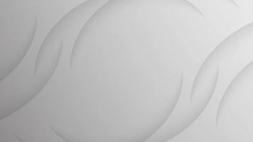 Minimal white background with shadow line. vector