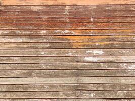 Closeup of the texture of the old wood background. There are cracks. photo